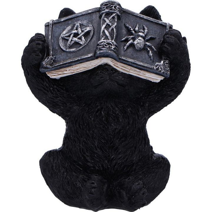 Three Wise Witchy Black Spell Cats 8.5cm U6717A24