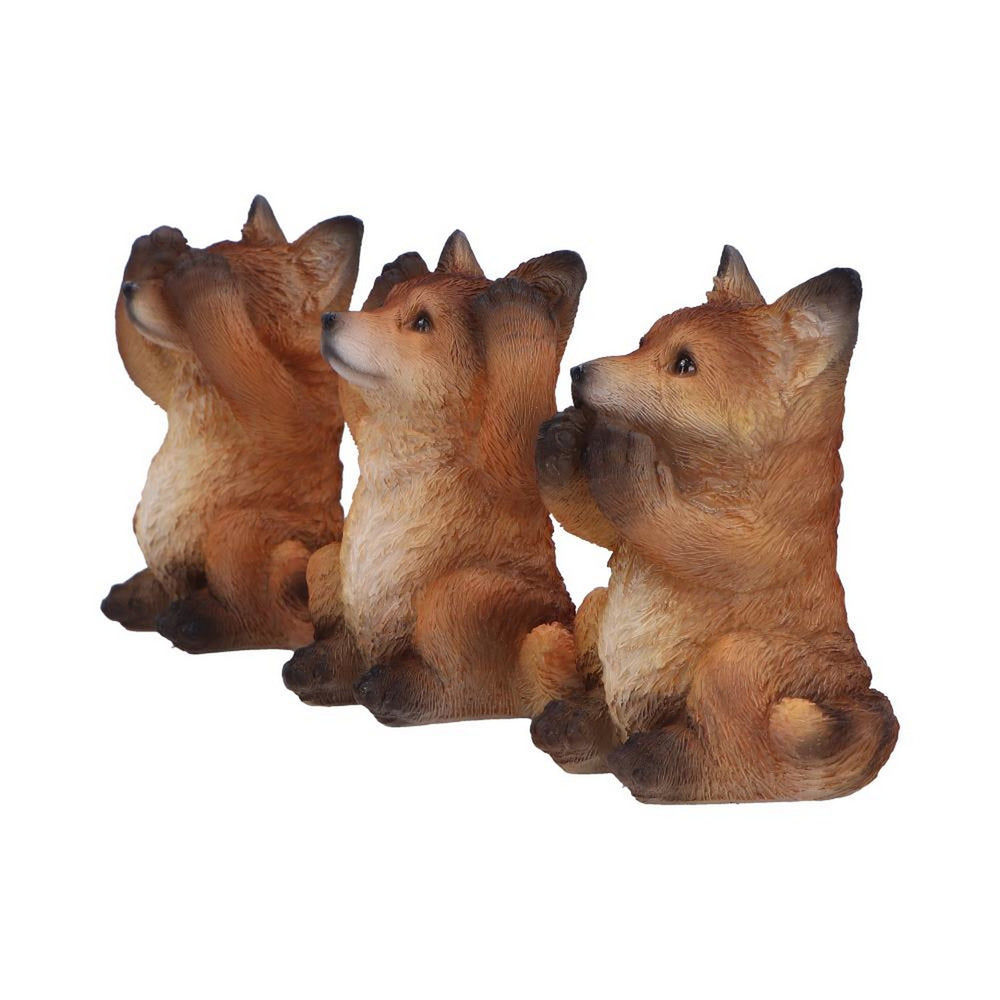 Three Wise Foxes Figurines 8.5cm U6722A24