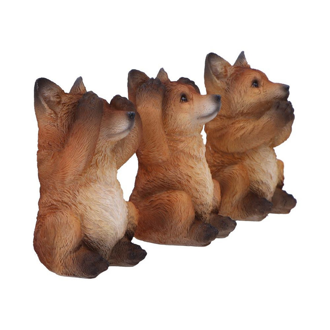 Three Wise Foxes Figurines 8.5cm U6722A24