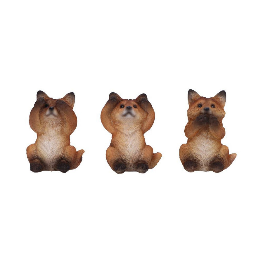 Three Wise Foxes Figurines 8.5cm U6722A24