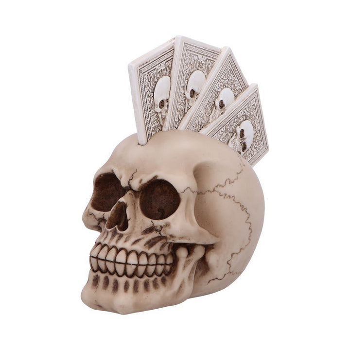 Four of a Kind Playing Cards Skull Head 19cm U6723A24