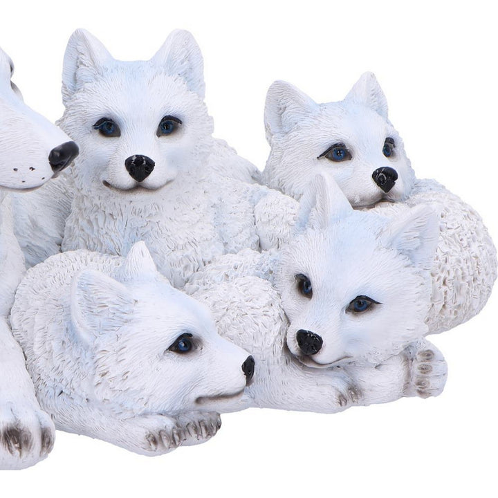 Pups Protection Mother Wolf and Cubs Figurine 20.5cm U6734A24