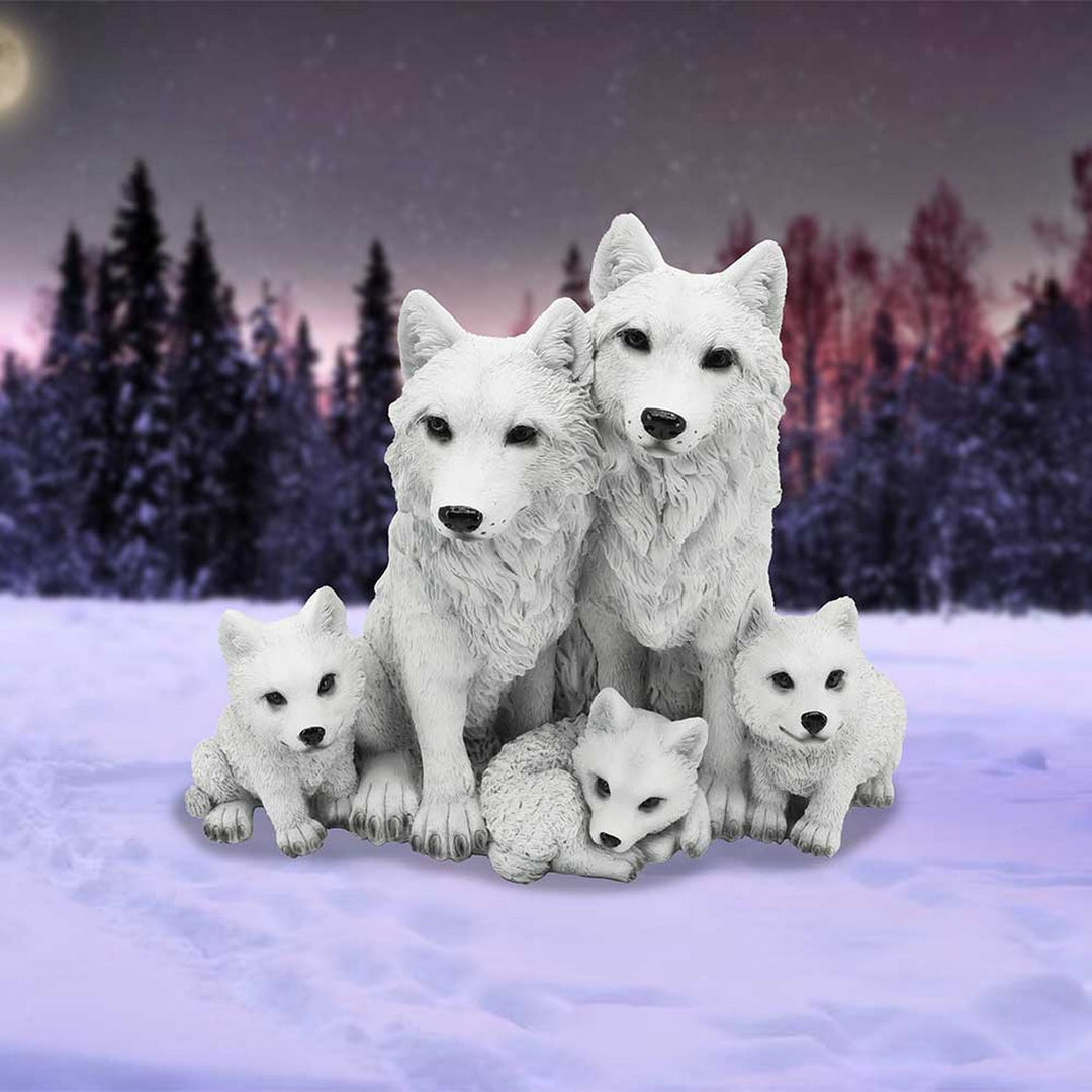 Protected Pups Wolf and Cubs Figurine U6735A24