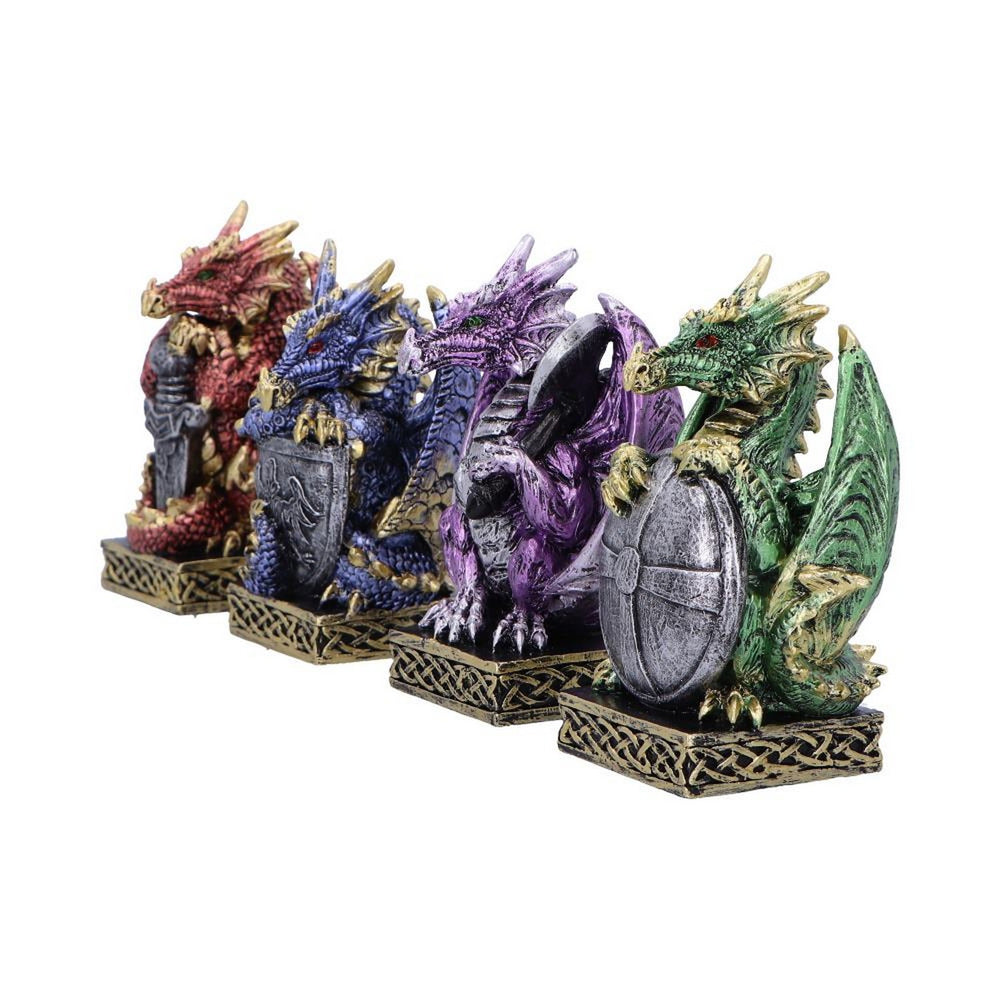 Defend the Hoard Dragon Protector Figurines (Set of 4) 10cm U6743A24