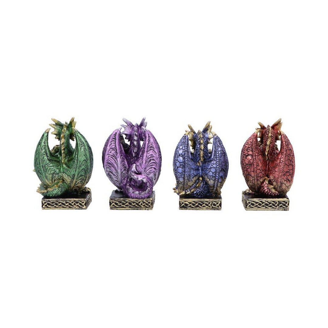 Defend the Hoard Dragon Protector Figurines (Set of 4) 10cm U6743A24