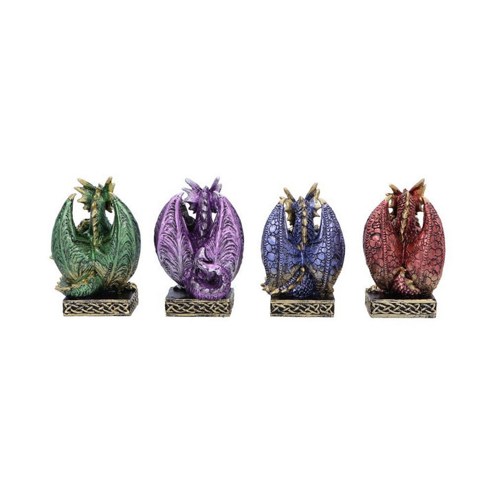 Defend the Hoard Dragon Protector Figurines (Set of 4) 10cm U6743A24