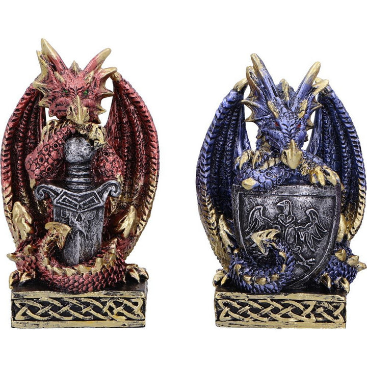 Defend the Hoard Dragon Protector Figurines (Set of 4) 10cm U6743A24