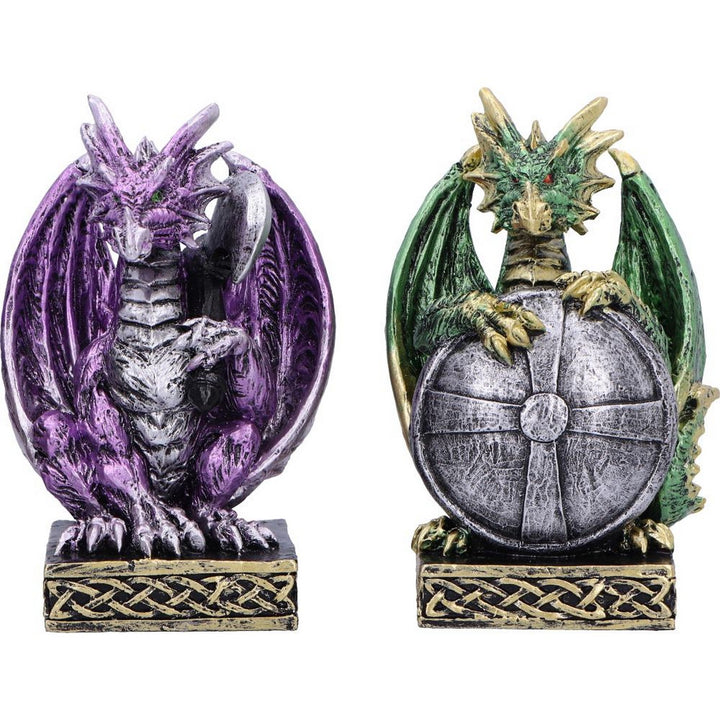 Defend the Hoard Dragon Protector Figurines (Set of 4) 10cm U6743A24