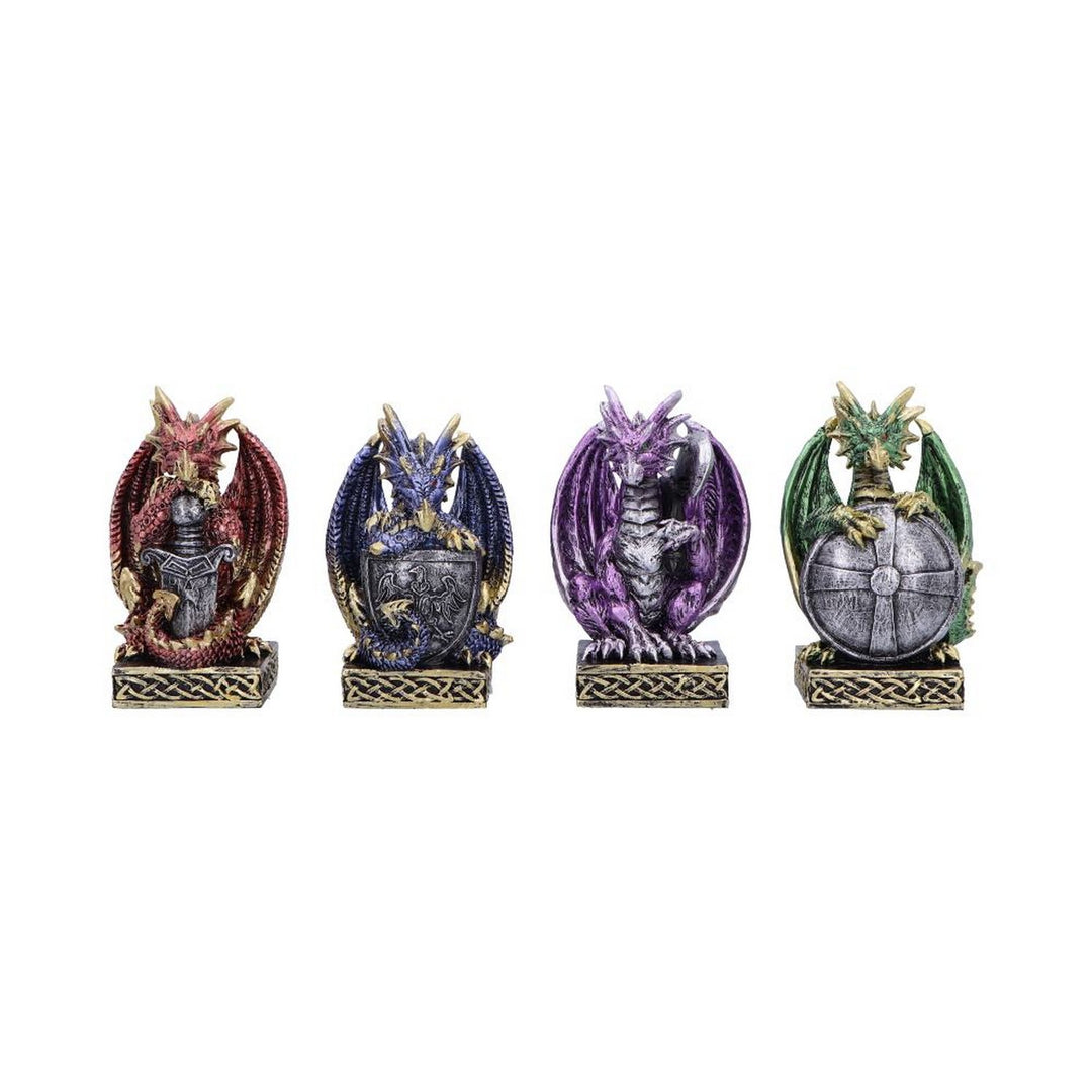 Defend the Hoard Dragon Protector Figurines (Set of 4) 10cm U6743A24