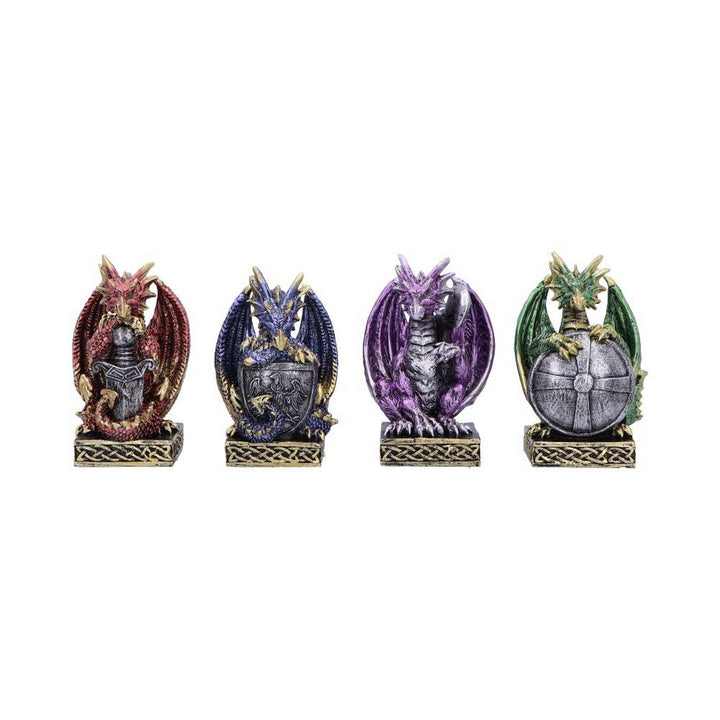 Defend the Hoard Dragon Protector Figurines (Set of 4) 10cm U6743A24