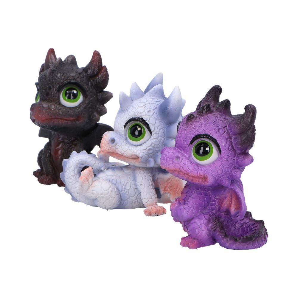 Little Hordlings Cute Baby Dragonling Figurines (Set of 3) 7cm U6744A24
