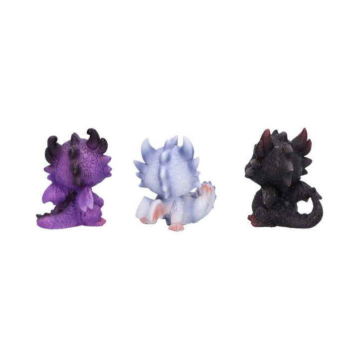 Little Hordlings Cute Baby Dragonling Figurines (Set of 3) 7cm U6744A24