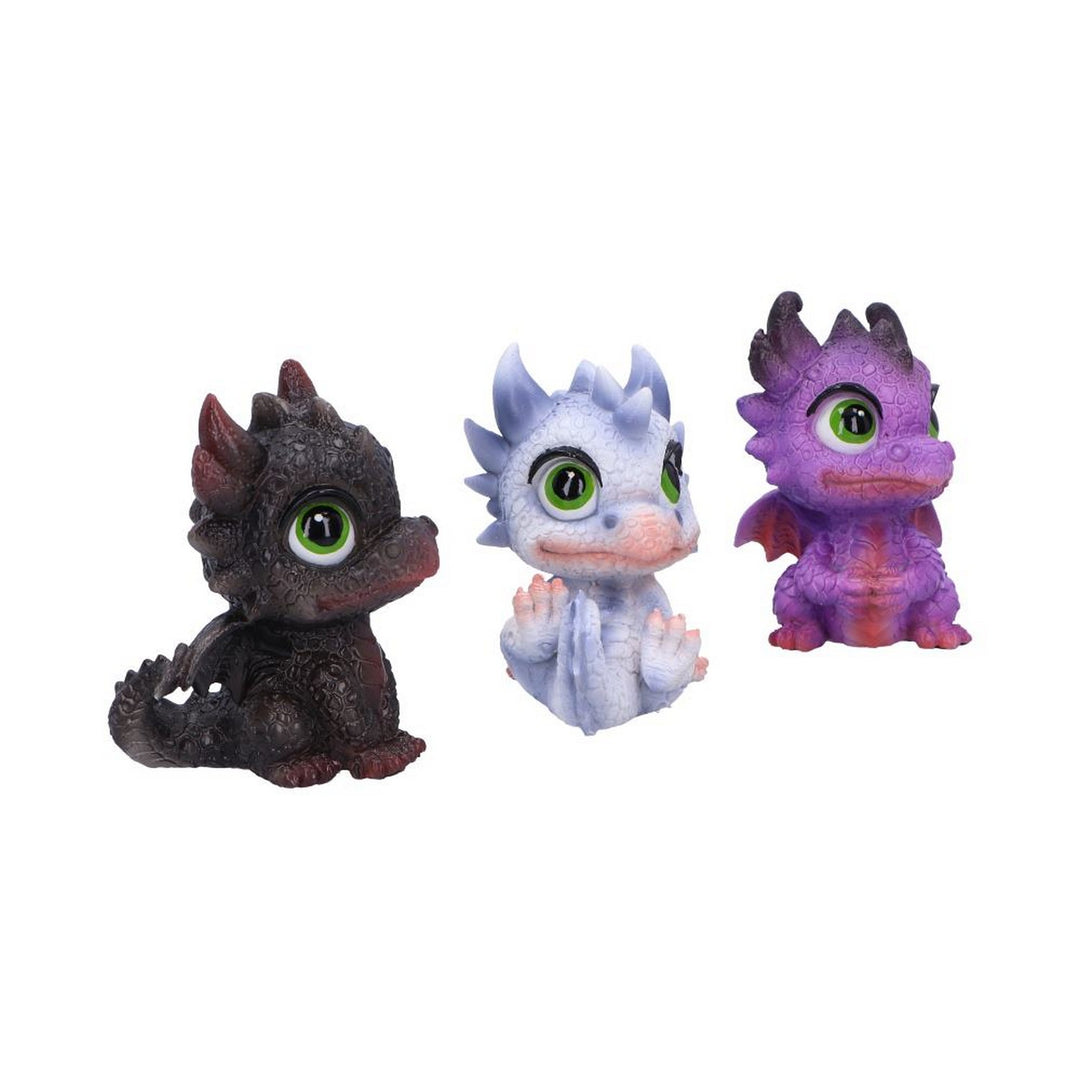 Little Hordlings Cute Baby Dragonling Figurines (Set of 3) 7cm U6744A24
