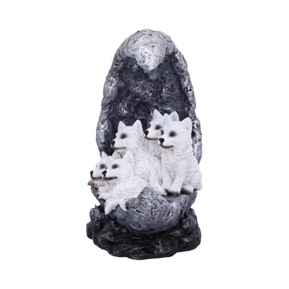 Moon Litter White Wolves Ornament U6868C24