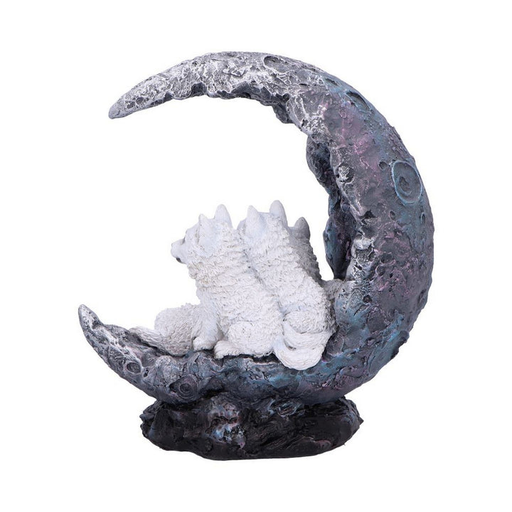 Moon Litter White Wolves Ornament U6868C24