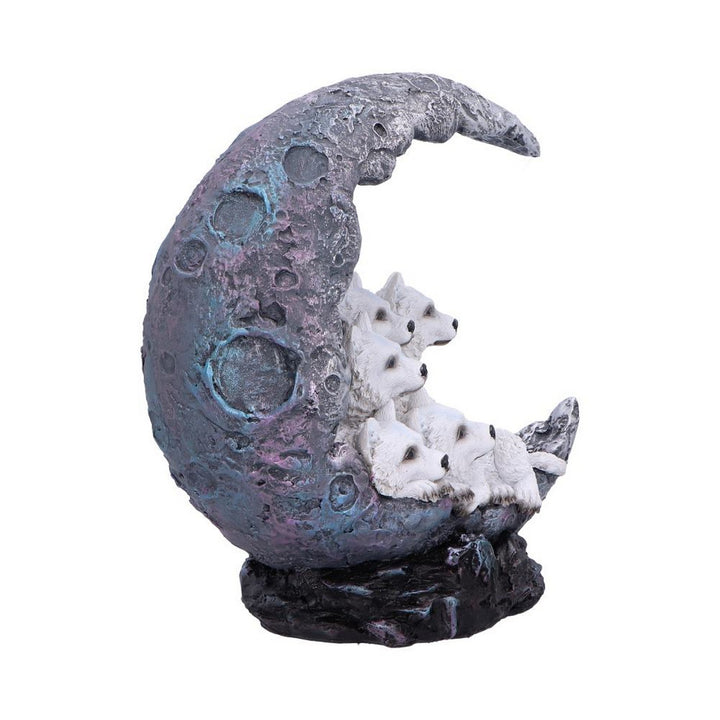 Moon Litter White Wolves Ornament U6868C24