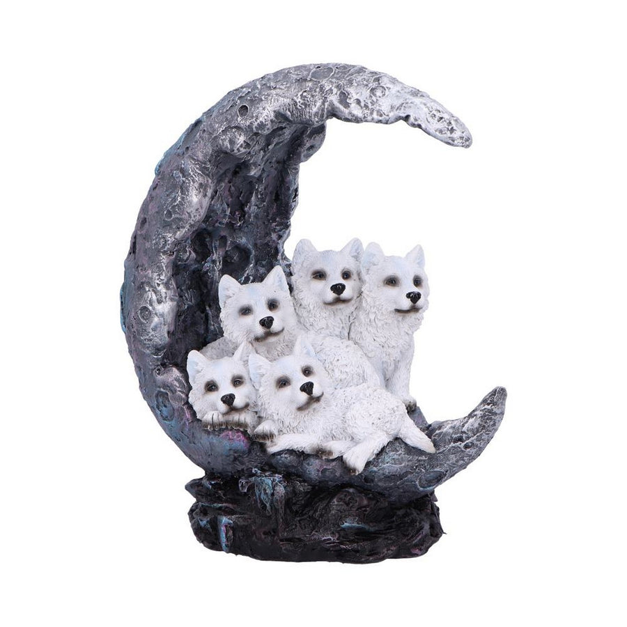 Moon Litter White Wolves Ornament U6868C24