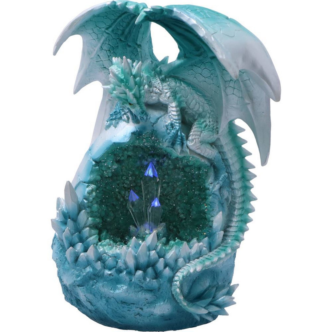 Northern Lights Light Up Dragon Geode Ornament U6869C24