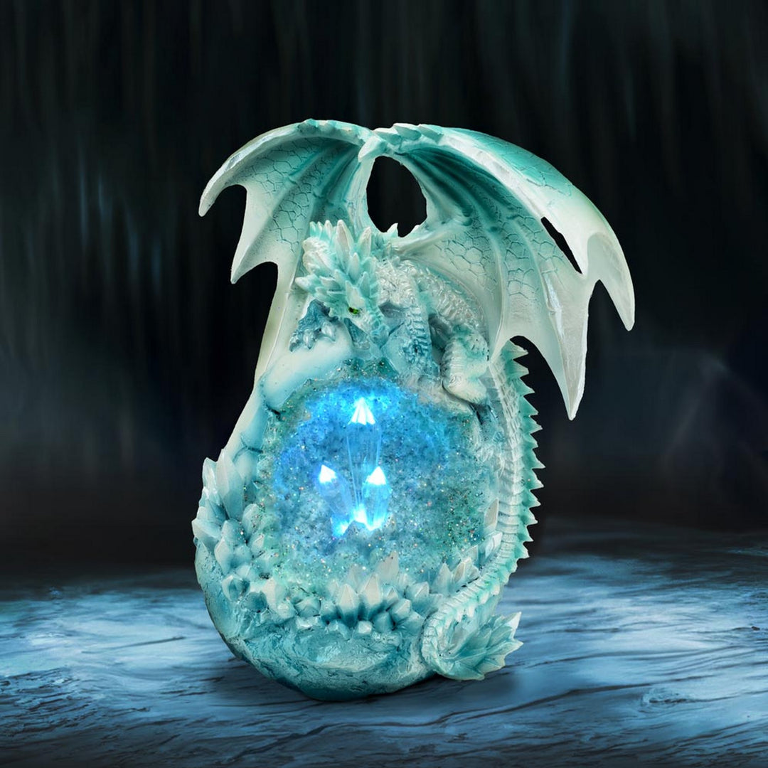 Northern Lights Light Up Dragon Geode Ornament U6869C24