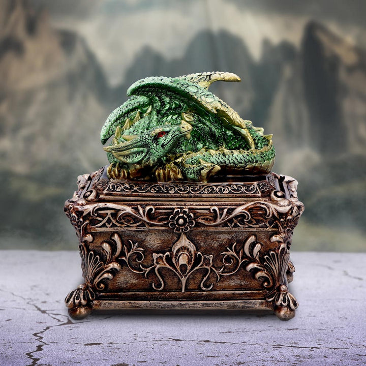 Guardian of the Hoard Dragon Trinket Box U6872C24