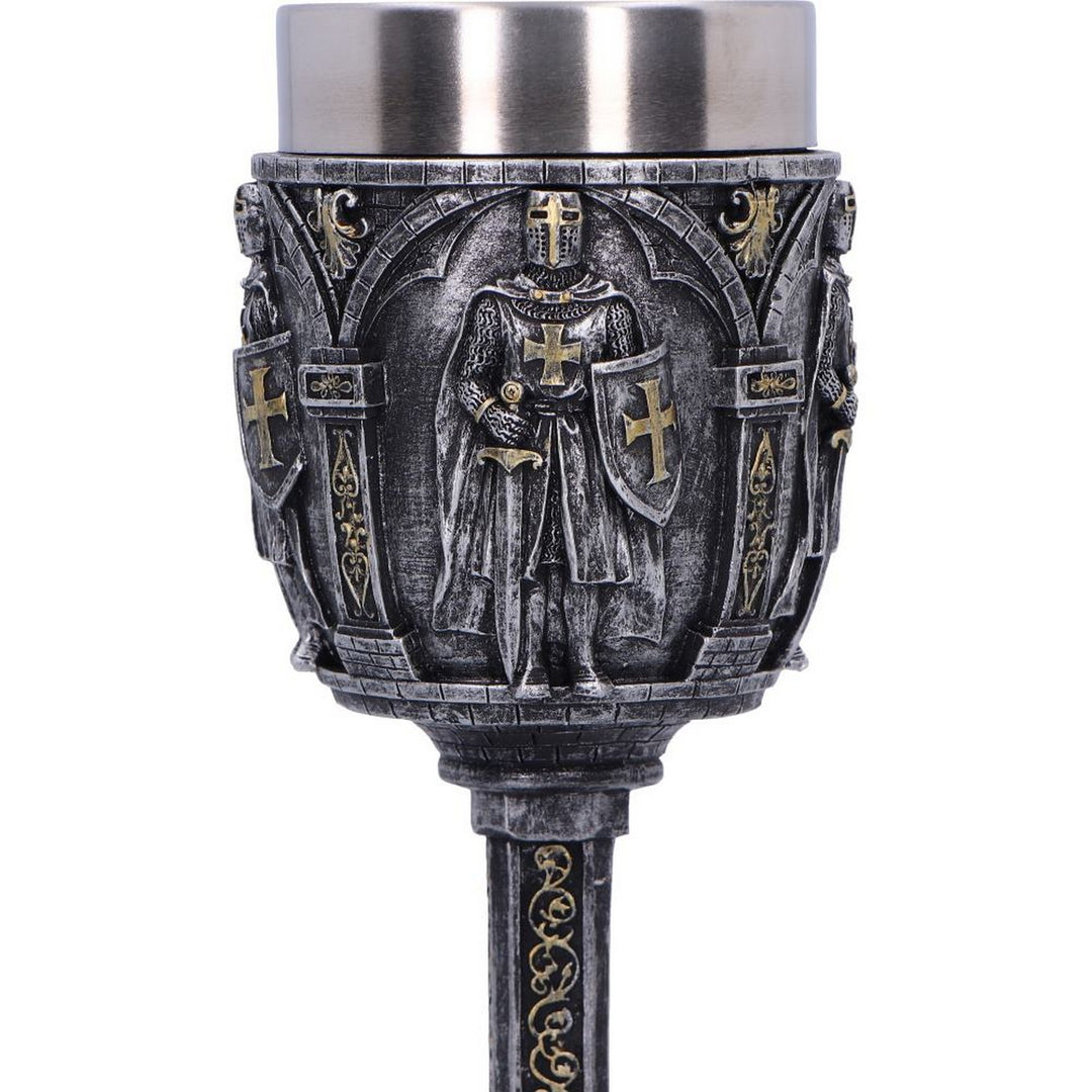 Galant Medieval Knight Metallic Goblet U6875C24