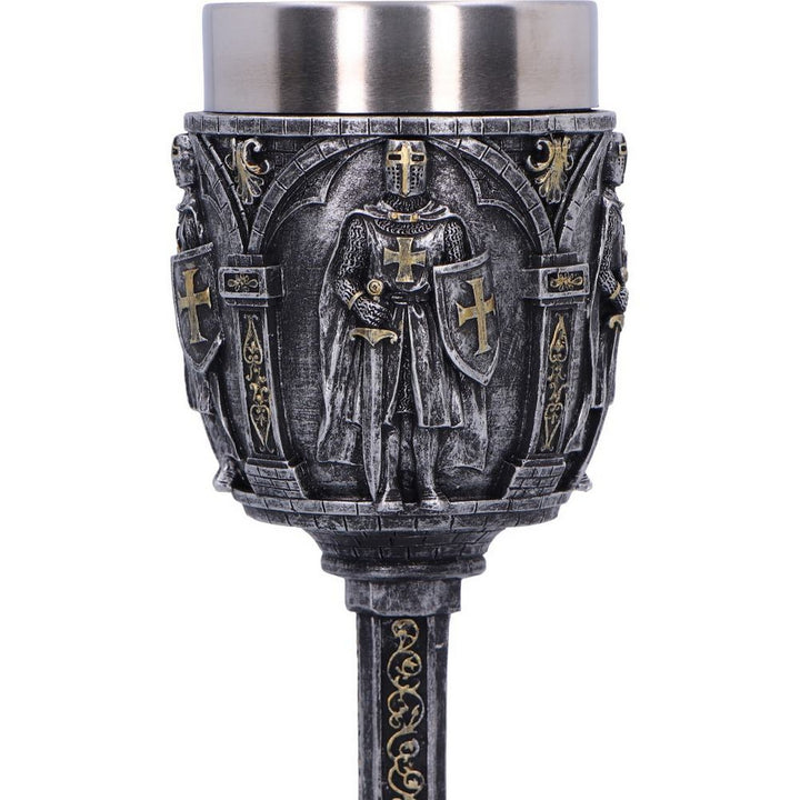 Galant Medieval Knight Metallic Goblet U6875C24