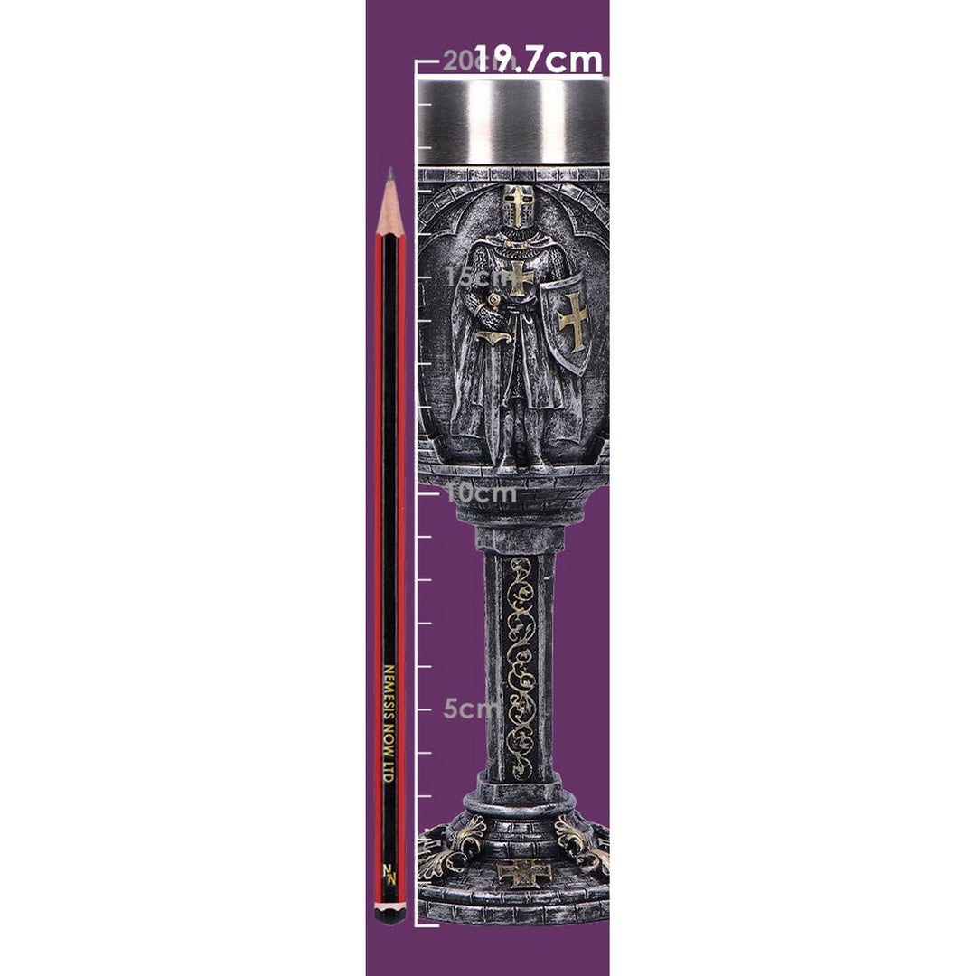 Galant Medieval Knight Metallic Goblet U6875C24