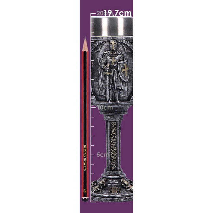 Galant Medieval Knight Metallic Goblet U6875C24