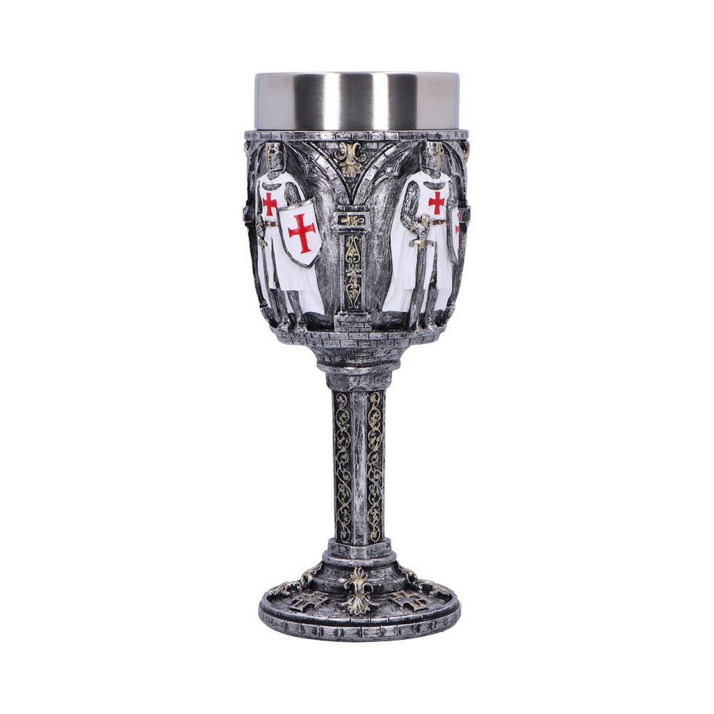 Valiant Medieval Knight Architectural Goblet U6876C24