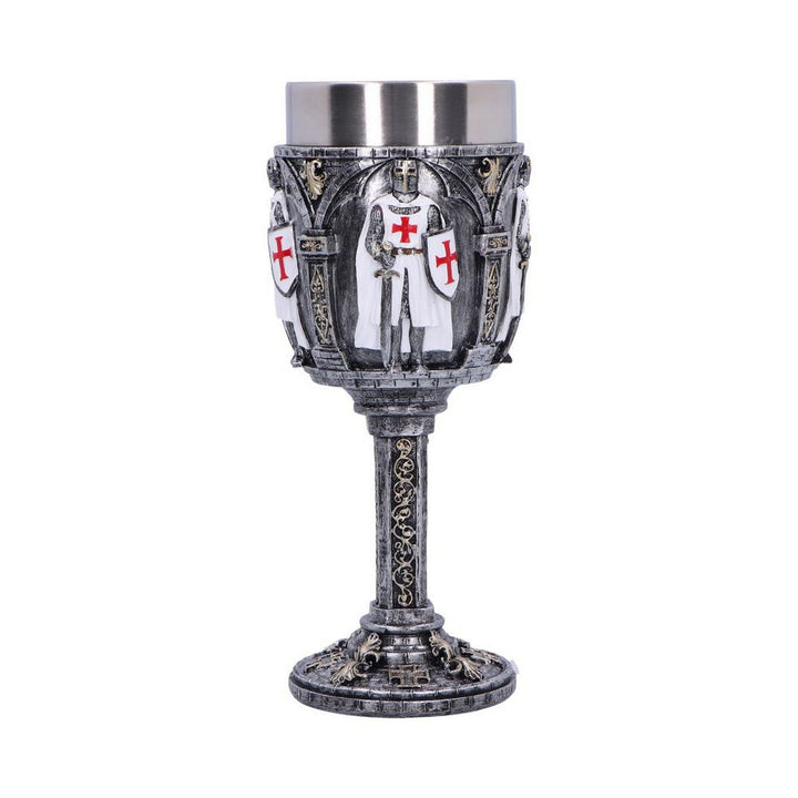 Valiant Medieval Knight Architectural Goblet U6876C24