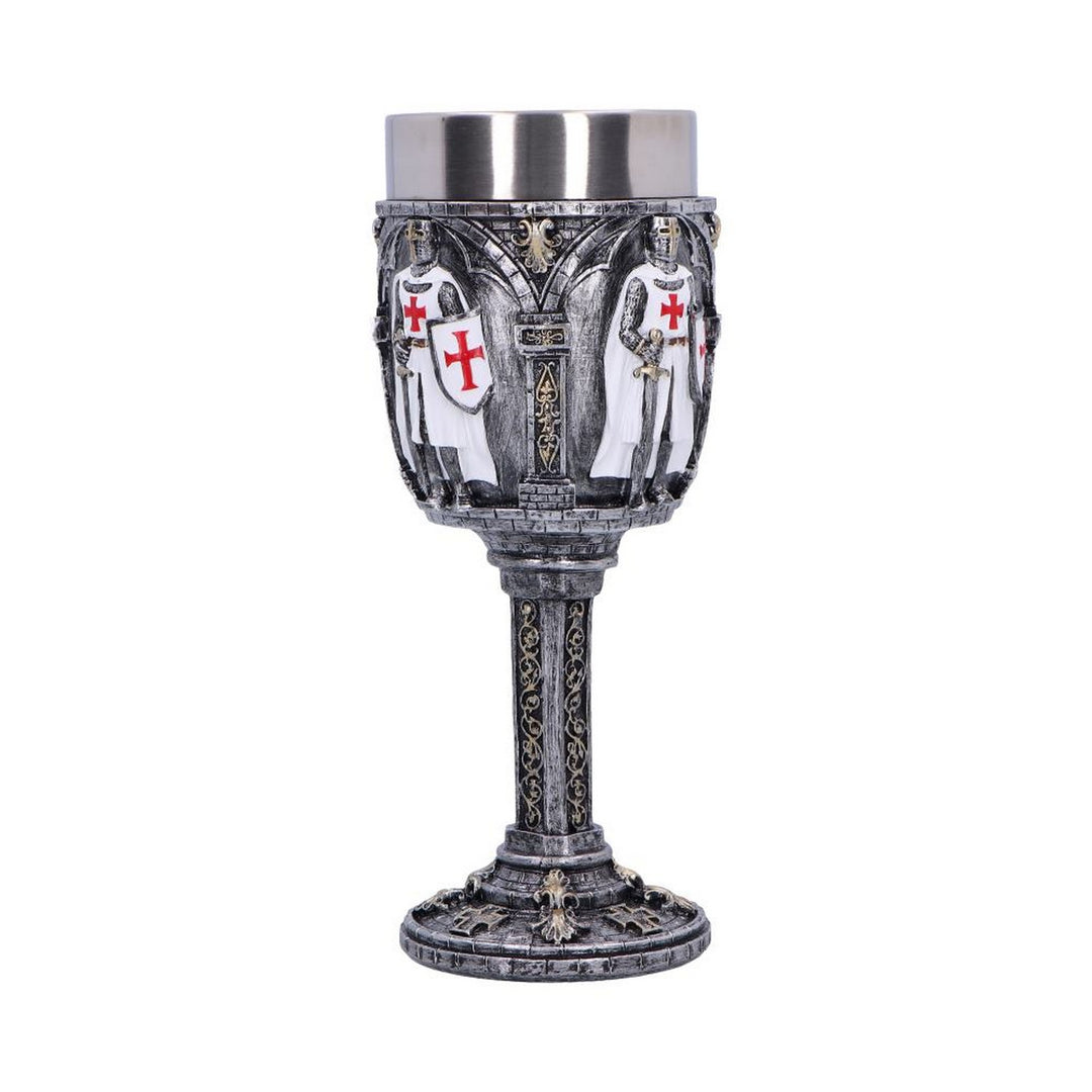 Valiant Medieval Knight Architectural Goblet U6876C24