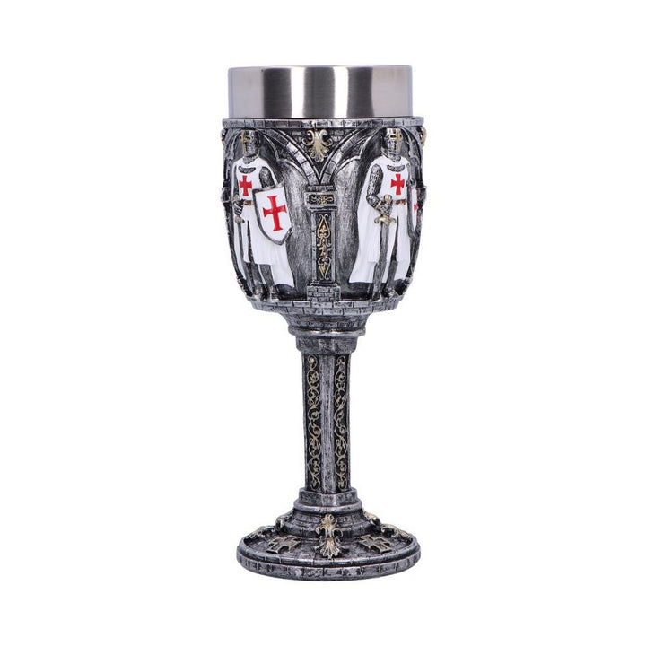 Valiant Medieval Knight Architectural Goblet U6876C24