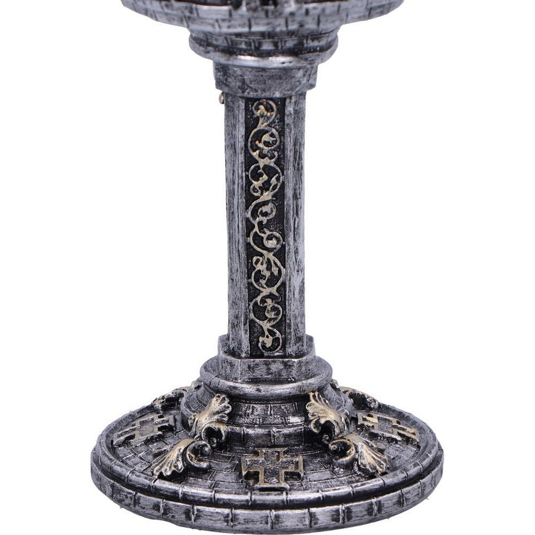 Valiant Medieval Knight Architectural Goblet U6876C24