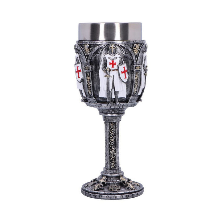 Valiant Medieval Knight Architectural Goblet U6876C24