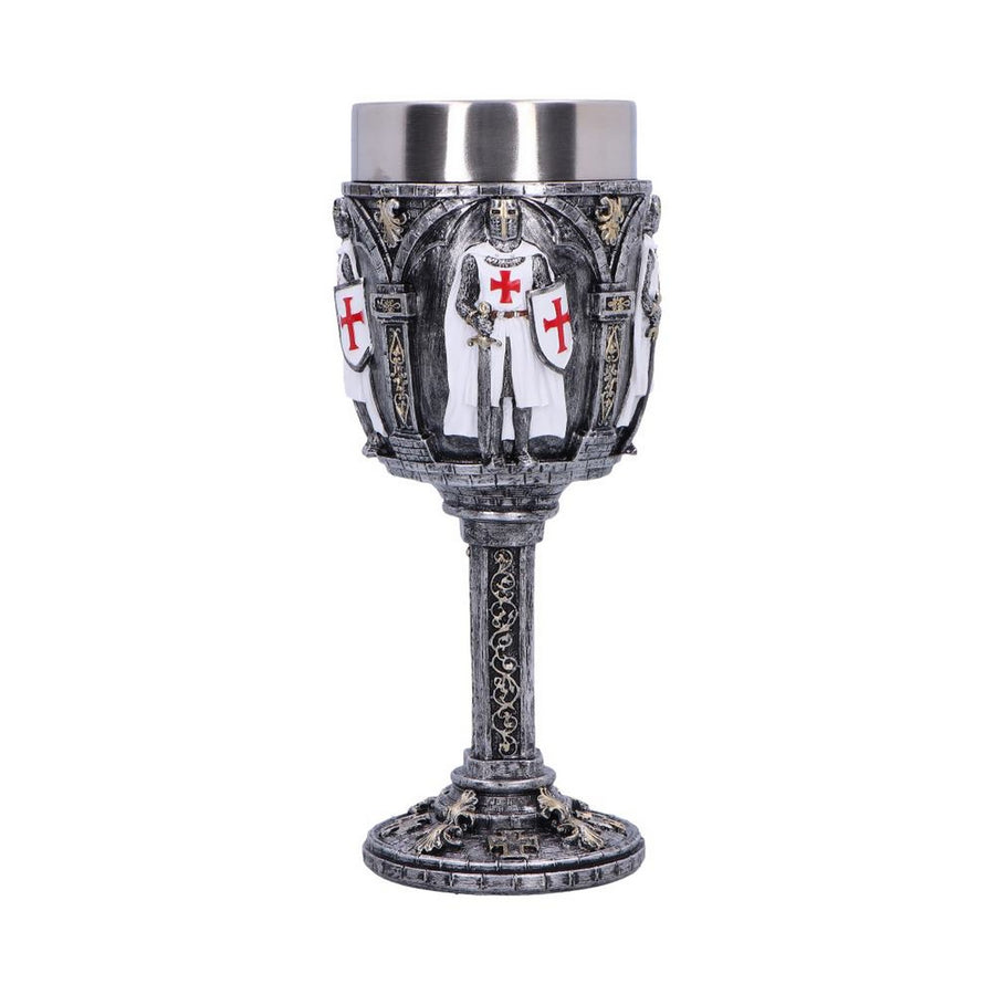 Valiant Medieval Knight Architectural Goblet U6876C24
