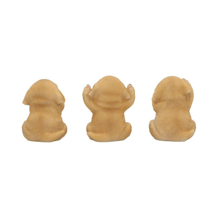 Three Wise Golden Labradors Figurines (Set of 3) U6959A25