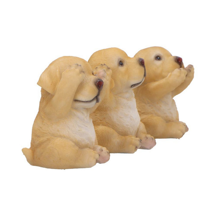 Three Wise Golden Labradors Figurines (Set of 3) U6959A25