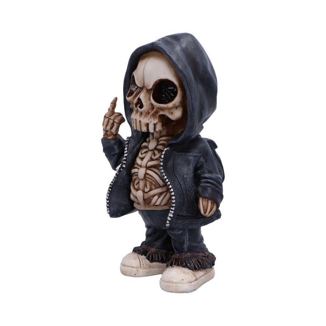 Flip the Bird  A Bold and Rebellious Street Art Inspired Reaper Figurine U6993A25