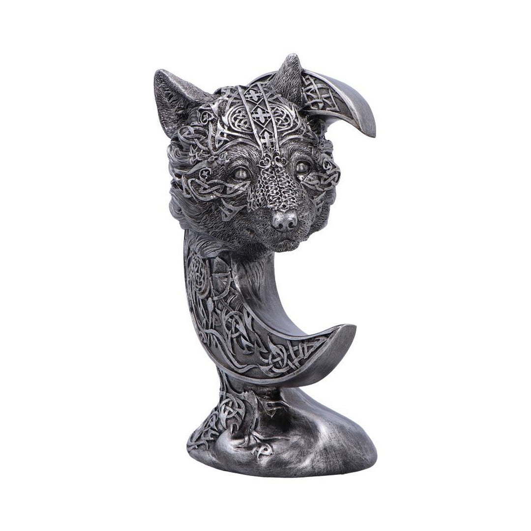Celtic Crescent Wolf and Moon Ornament U6994A25