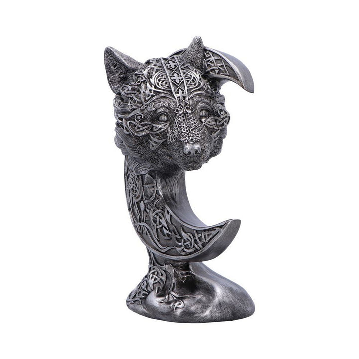 Celtic Crescent Wolf and Moon Ornament U6994A25
