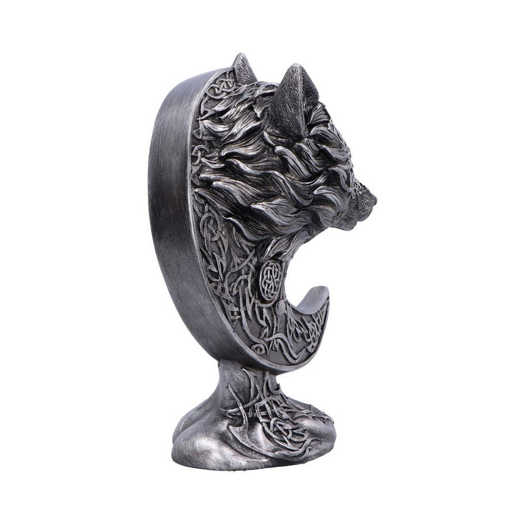 Celtic Crescent Wolf and Moon Ornament U6994A25