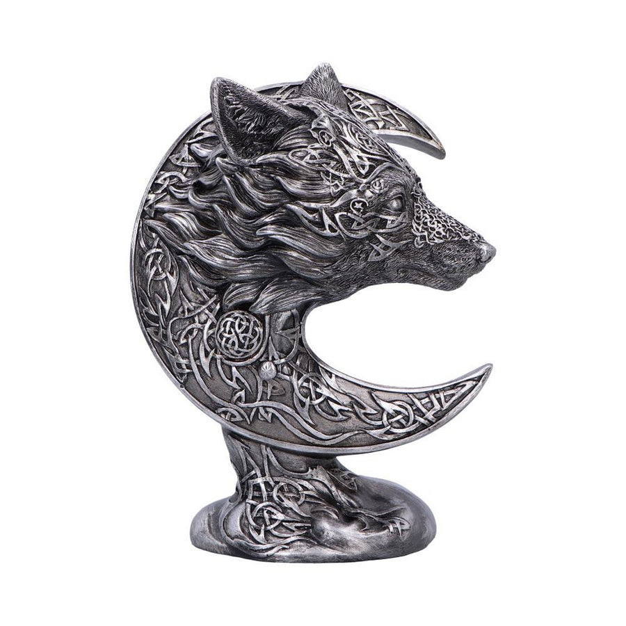 Celtic Crescent Wolf and Moon Ornament U6994A25