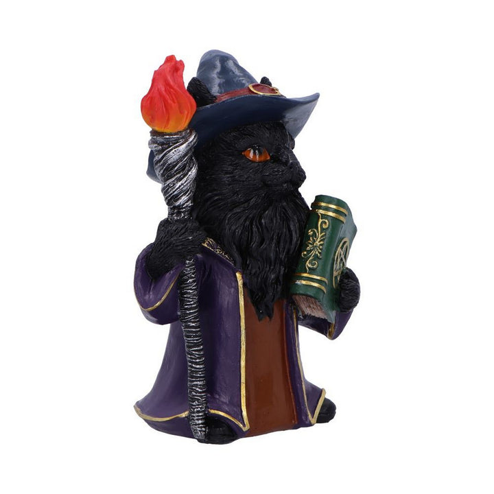 Magnus  Fantasy Wizard Cat Figurine U7006A25