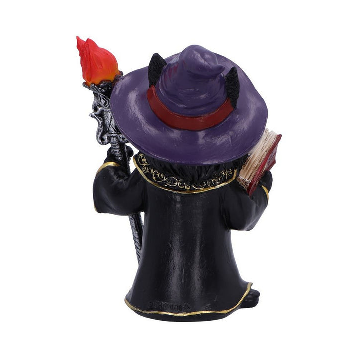 Albus  The Black Wizard Cat Figurine U7007A25