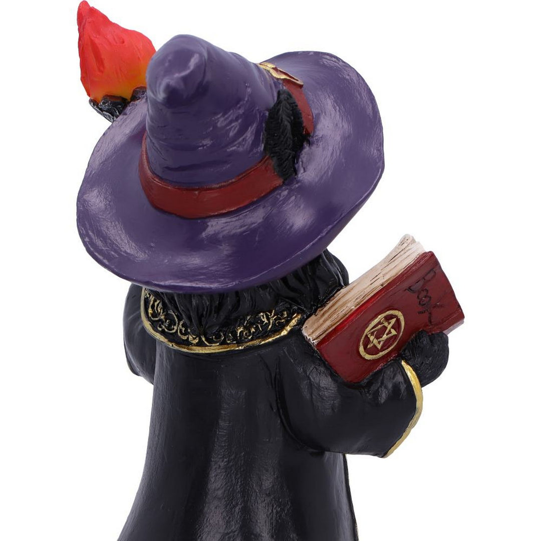 Albus  The Black Wizard Cat Figurine U7007A25