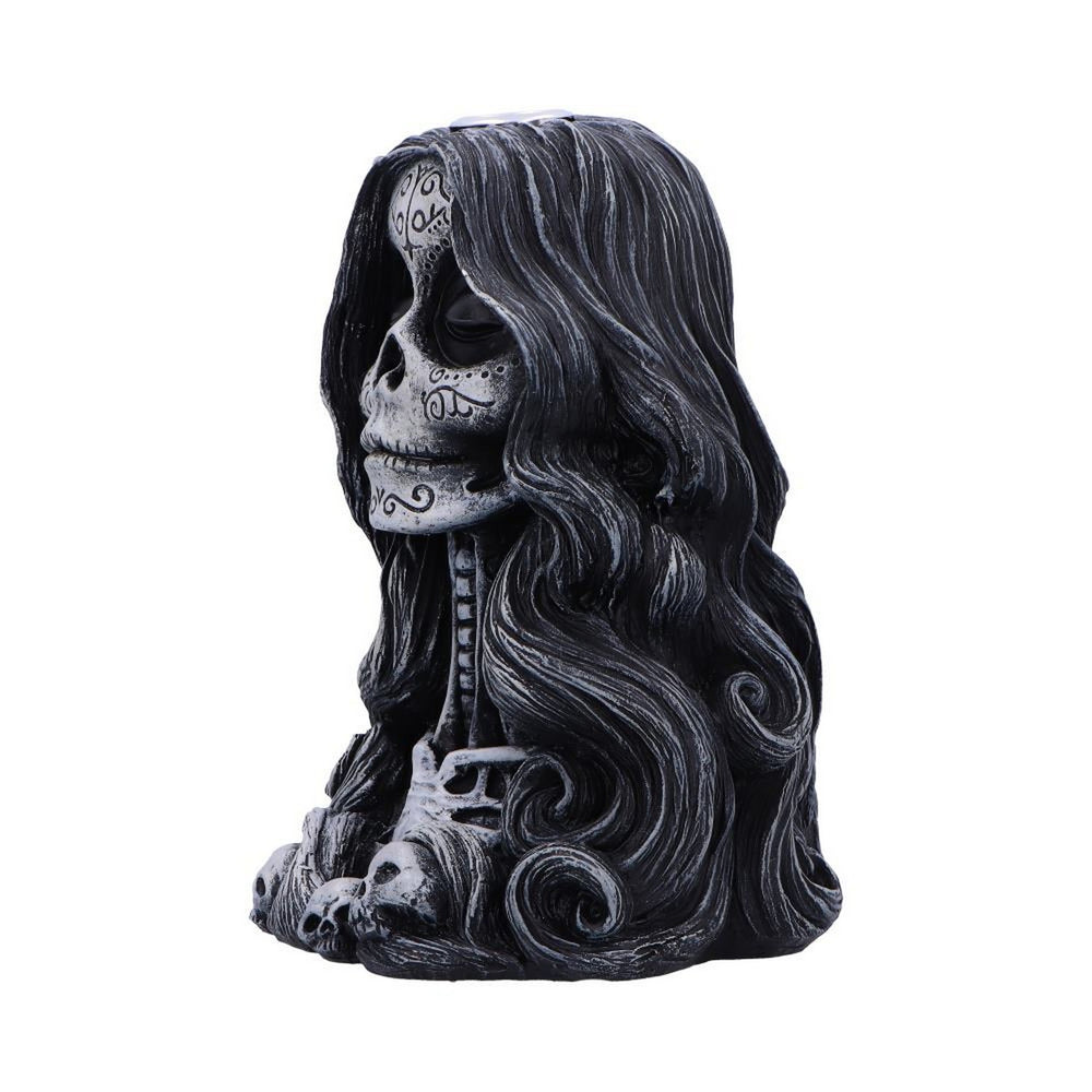 Calavera's Offering Gothic Day of the Dead Inspired Backflow Incense Burner U7008A25