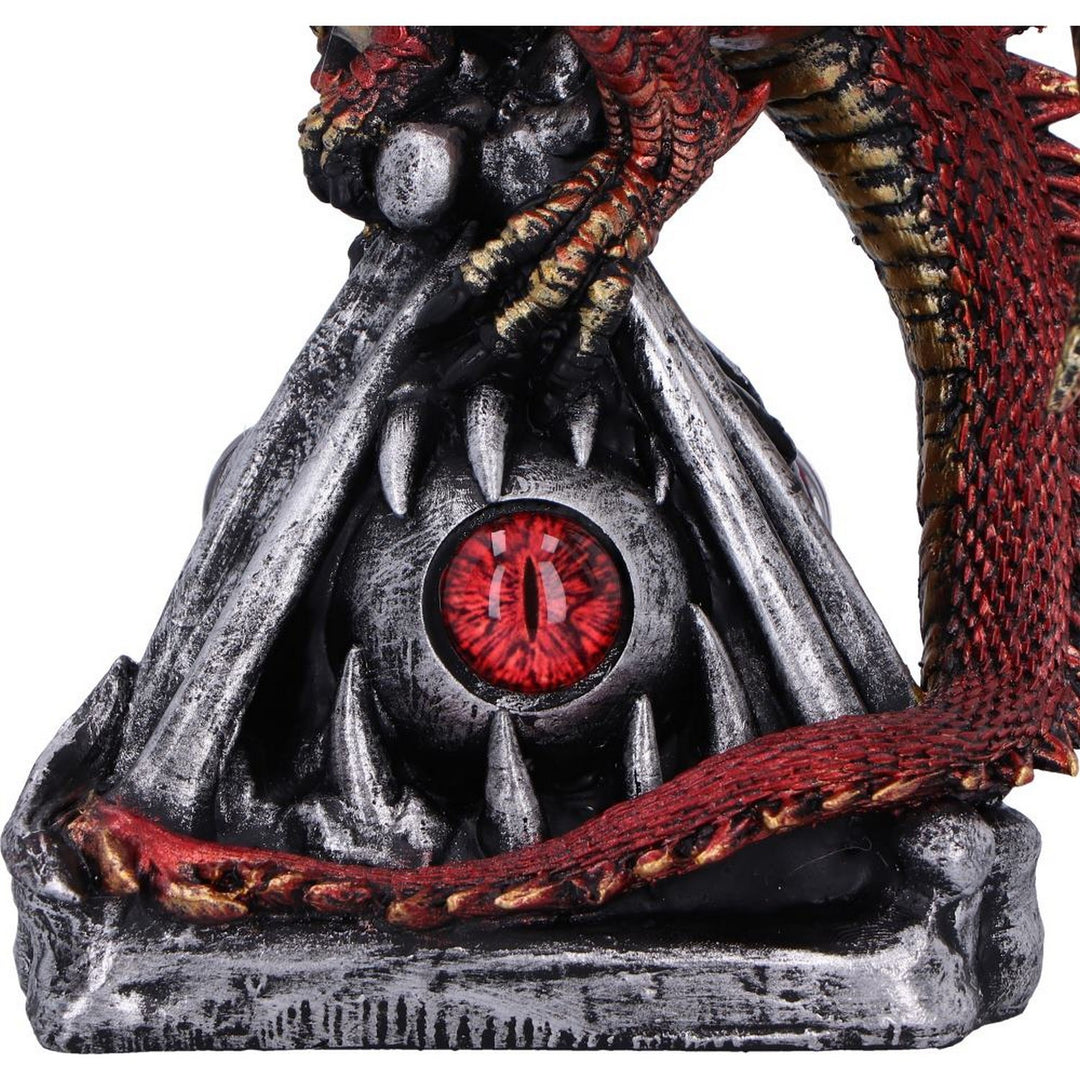 Guardians Gaze  The Fierce Flame Dragon Sentinel Figurine U7017A25