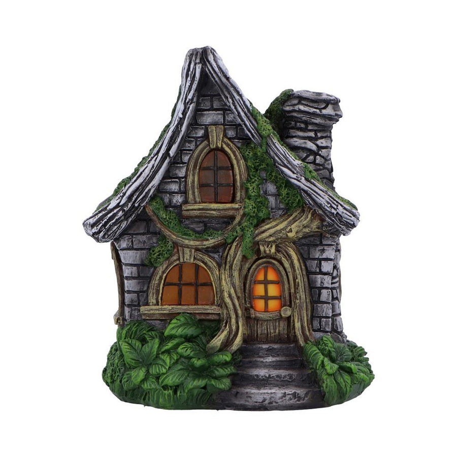 Curly Oak Manor Light Up Fairy House U7035M25