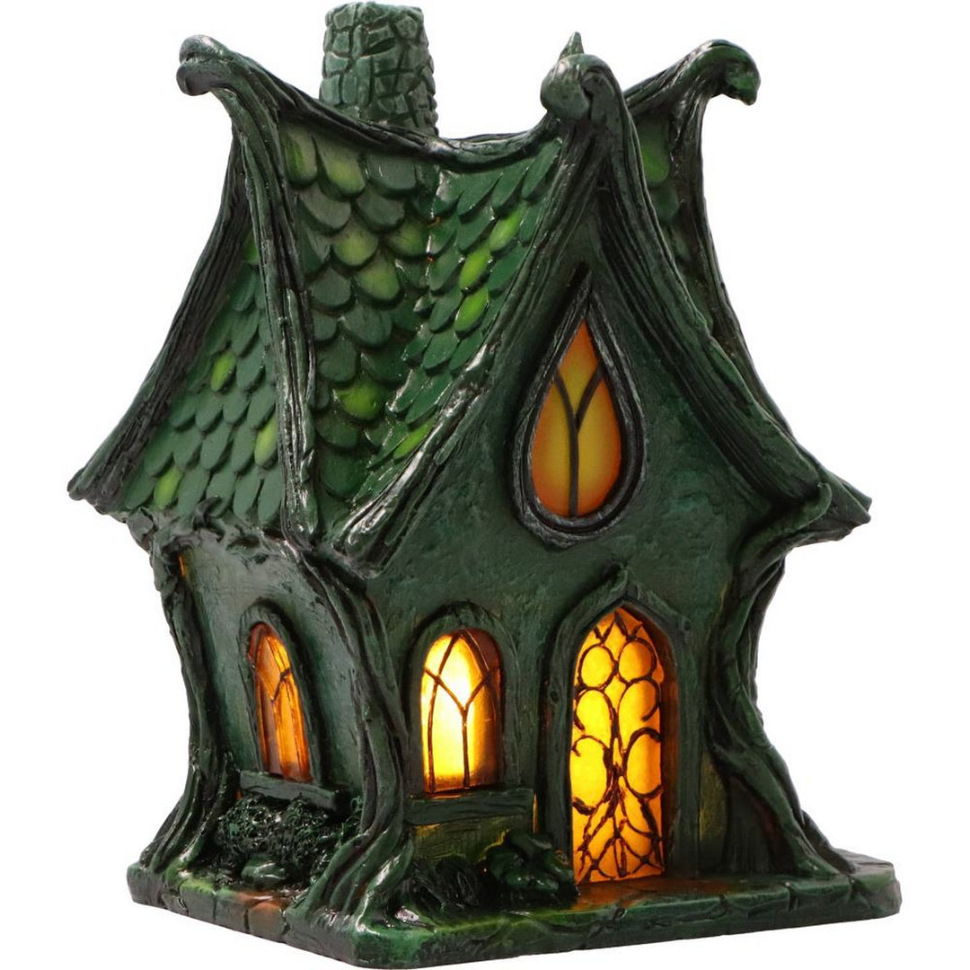 Evergreen Lodge Light Up Fairy House U7036M25