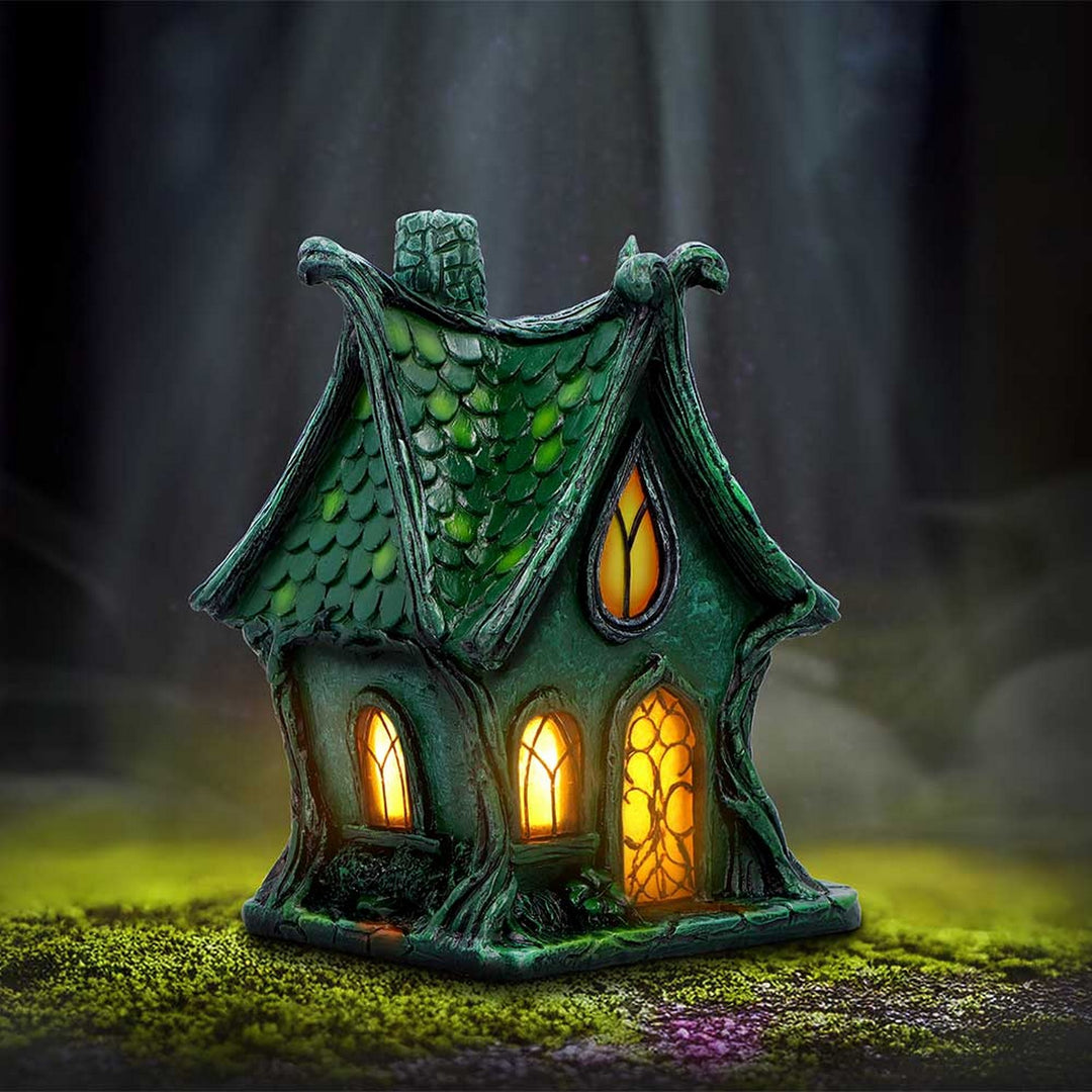 Evergreen Lodge Light Up Fairy House U7036M25
